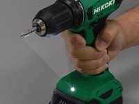 Trapano avvitatore con percussione Hikoki DV18DA 18V coppia 50Nm in Kit