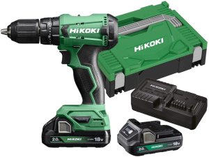 Trapano avvitatore con percussione Hikoki DV18DA 18V coppia 50Nm in Kit