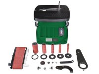 Levigatrice a mandrino oscillante e nastro LTF Holzstar OBSS 100, 450W
