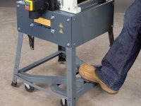 Pialla filo spessore ADH 260 LTF Holzstar con piani in alluminio 2,0 kW
