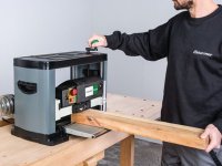 Pialla a spessore portatile DH 330 LTF Holzstar con piano in ghisa 1,5 kW 230V
