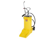 Ingrassatore manuale carrellato Meclube azionamento a leva per fusti 16 Kg