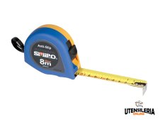 Flessometro IORI QR 10 metri x 25mm con cassa in ABS gommata antiscivolo Flessometro IORI QR 10 metri x 25mm con cassa in ABS gommata antiscivolo