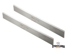 Coltelli da pialla Klein in acciaio HS 18% Wolframio larghezza 35mm (2pz) Coltelli da pialla Klein in acciaio HS 18% Wolframio larghezza 35mm (2pz)