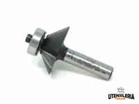 Fresa a doppio tagliente HW Klein per smussatura codolo Ø8mm