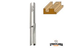 Fresa integrale a tagliente diritto per canali Klein con codolo Ø6mm Fresa integrale a tagliente diritto per canali Klein con codolo Ø6mm