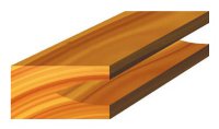 Fresa circolare HW Klein per incastri sagomati Lamello Ø100x22mm 4 denti