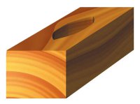Fresa circolare HW Klein per incastri sagomati Lamello Ø100x22mm 4 denti
