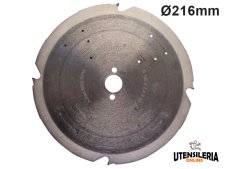 Lama circolare diamantata Klein per cartongesso e fibrocemento Ø216x30mm 8 denti Lama circolare diamantata Klein per cartongesso e fibrocemento Ø216x30mm 8 denti