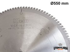 Lama circolare Xtracut HW Klein Ø550x30mm, 140 denti per PVC