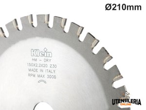 Lama circolare Dry Cut HW Klein Ø210x30mm 40 denti