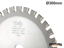 Lama circolare Dry Cut HW Klein Ø300x26mm, 60 denti
