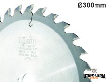 Lama circolare universale HW Klein antisibilo Ø300x30mm 48 denti
