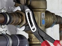 Knipex assortimento pinze regolabili Alligator per tubi e dadi, 180-250-300mm