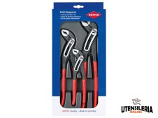 Knipex assortimento pinze regolabili Alligator per tubi e dadi, 180-250-300mm