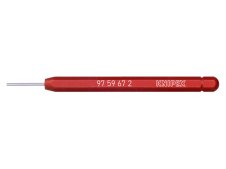 Knipex calibro per punzone No Go rettificato di precisione per controllo calibrazione