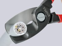 Knipex cesoia a doppio tagliente per cavi e funi, 200 mm