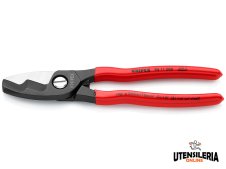 Knipex cesoia a doppio tagliente per cavi e funi, 200 mm