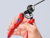 Knipex cesoie per cavi e funi con manici rivestiti bicomponente, 160mm