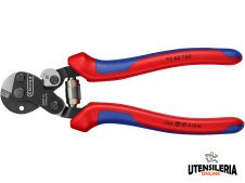 Knipex cesoie per cavi e funi con manici rivestiti bicomponente, 160mm