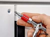 Chiave universale Knipex 76mm per quadri ed armadi elettrici
