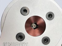 Knipex crimpatrice a quattro punzoni per contatti DT, DTM e DTP, 0,35-3,0 mm²