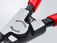 Knipex pinza per anelli di sicurezza esterni su alberi, 140mm