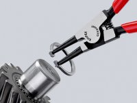Knipex pinza per anelli di sicurezza esterni su alberi, 140mm