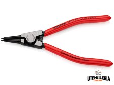 Knipex pinza per anelli di sicurezza esterni su alberi, 140mm