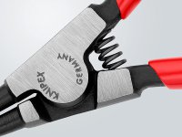 Knipex pinza angolo 90° per anelli di sicurezza esterni su alberi, 125mm