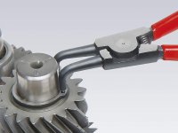 Knipex pinza angolo 90° per anelli di sicurezza esterni su alberi, 125mm