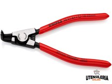 Knipex pinza angolo 90° per anelli di sicurezza esterni su alberi, 125mm