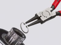 Knipex pinza per anelli di sicurezza interni su fori, 140mm