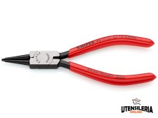 Knipex pinza per anelli di sicurezza interni su fori, 140mm