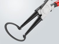 Knipex pinza per anelli di sicurezza interni su fori, 225mm