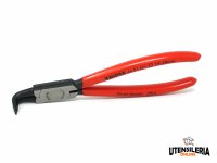 Knipex pinza angolo 90° per anelli di sicurezza interni su fori, 170mm