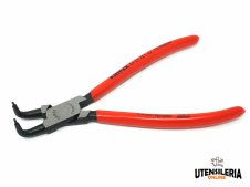 Knipex pinza angolo 90° per anelli di sicurezza interni su fori, 170mm