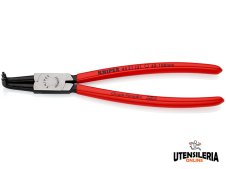 Knipex pinza angolo 90° per anelli di sicurezza interni su fori, 215mm