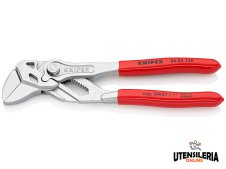 Knipex pinza chiave cromata rivestita in resina sintetica per tubi e dadi, 150mm