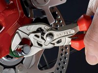 Knipex pinza chiave cromata rivestita in resina sintetica per tubi e dadi, 250mm