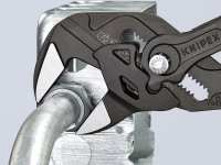 Knipex pinza chiave bonderizzata manici resina sintetica per tubi e dadi, 180mm