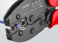 Knipex PreciForce pinza crimpatrice per capicorda, 0.5-6 mm²