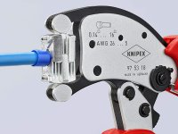 Knipex Twistor16 pinza crimpatrice automatica testa girevole, 0.14-16 mm²