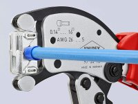 Knipex Twistor16 pinza crimpatrice automatica testa girevole, 0.14-16 mm²