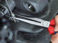 Knipex pinza becchi mezzotondi e tronchese per meccanica, 200mm