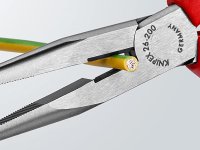 Knipex pinza becchi mezzotondi e tronchese per meccanica, 200mm