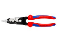 Knipex pinza multifunzione da elettricista impugnatura bicomponente per cavi metrici, 200mm