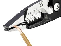 Knipex pinza multifunzione da elettricista impugnatura bicomponente per cavi metrici, 200mm