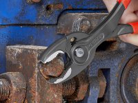 Knipex Twin Grip pinza a presa frontale bonderizzata nera, 200mm