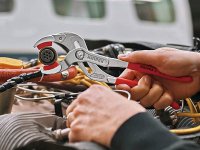 Knipex pinza per sifoni e connettori ganasce materiale sintetico, 250mm